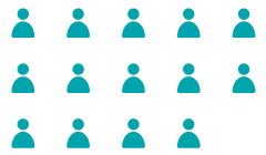 Green person icon