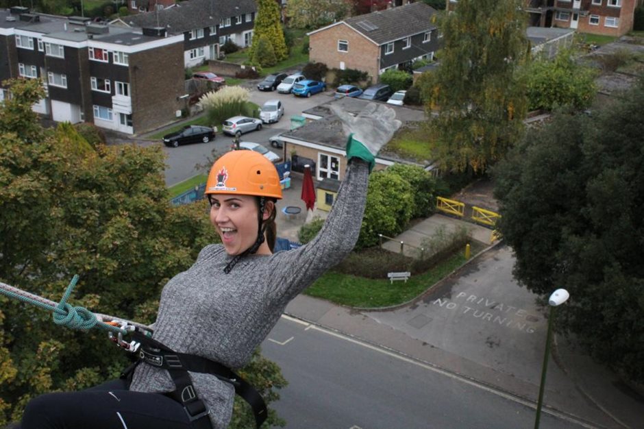 Our charity abseil 