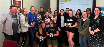 Robot Olympics engage young women with digital technologies