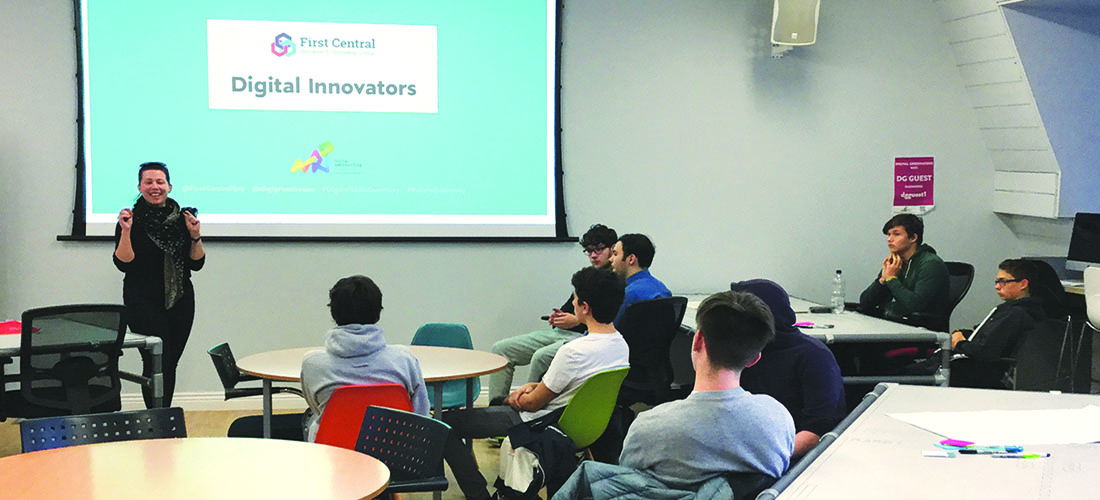 Helping students tackle real-world problems with technology